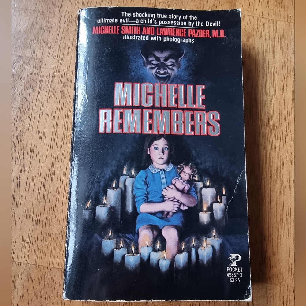 Michelle Remembers Vintage Horror Paperback Book